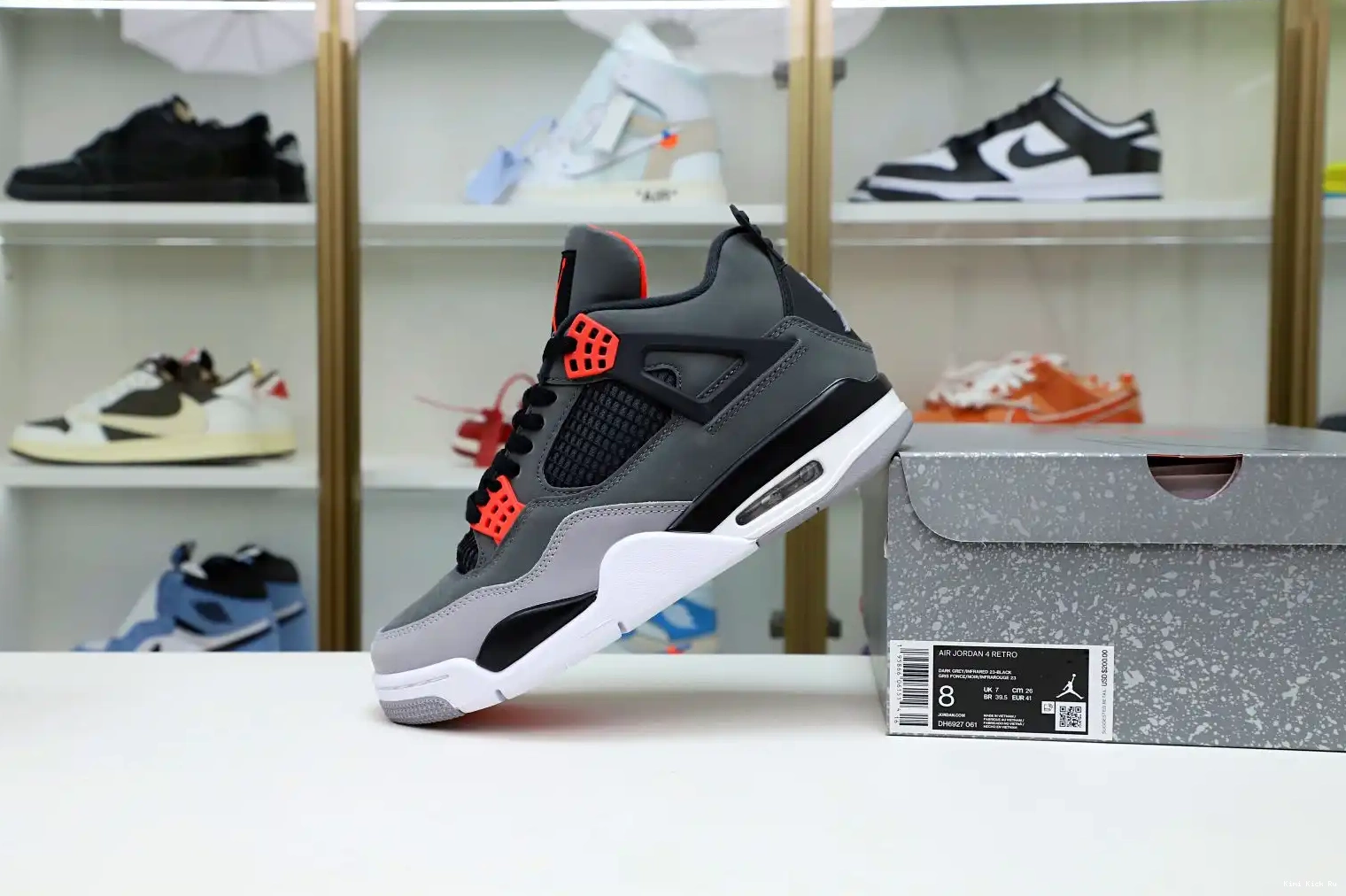 Kimikick INFRARED JORDAN 4 AIR 0605